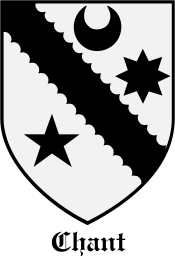 CHANT family crest