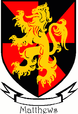 MATTHEWS family crest