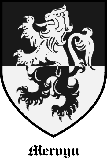 MERVYN family crest