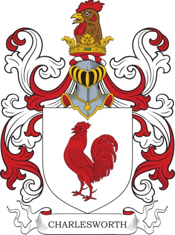 CHARLESWORTH family crest