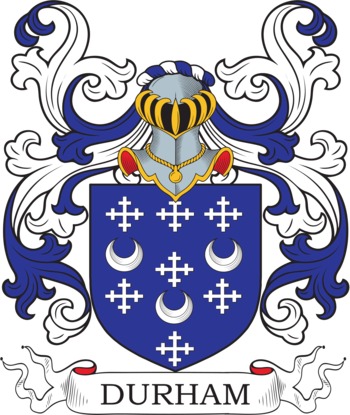 DURHAM family crest