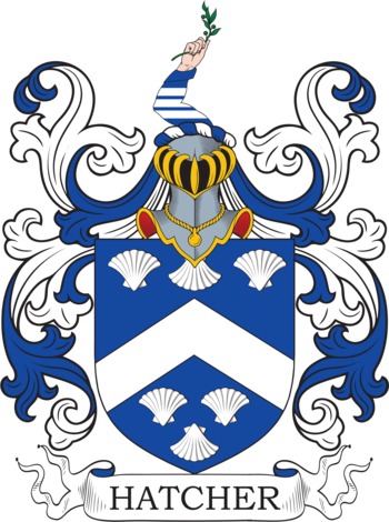 HATCHER family crest