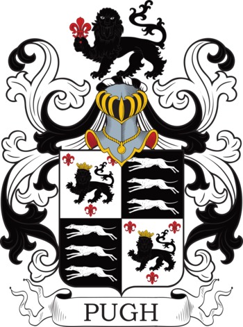 PUGH family crest