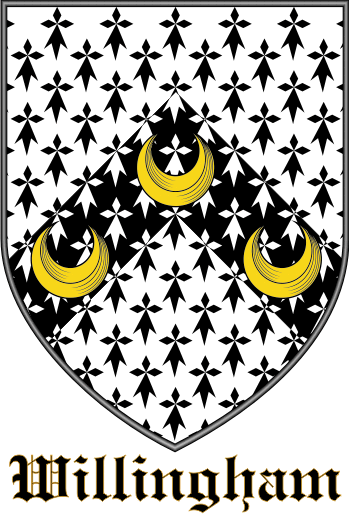 WILLINGHAM family crest